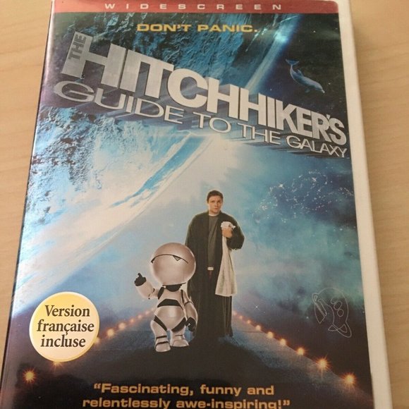 THE HITCHHIKERS GUIDE TO THE GALAXY - DVD MOVIE - Picture 1 of 2